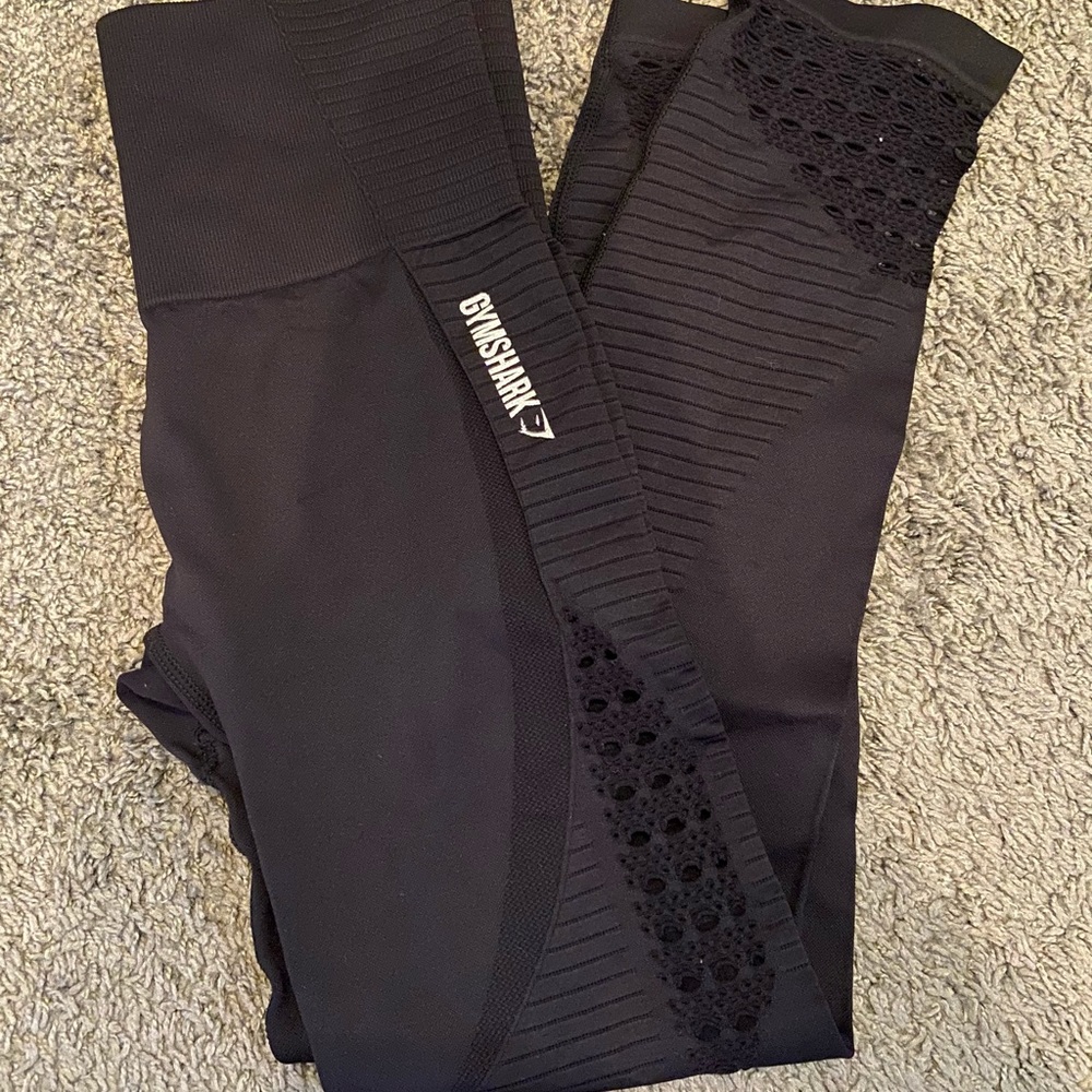 Medium energy seamless leggings gymshark black